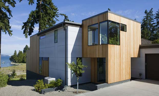 A House By The Park Blog Archive Rethinking Natural Wood Siding